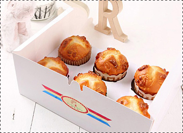 머핀(컵케익)박스(4,6구) -3개
