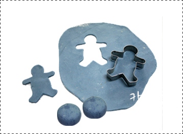 파랑 쿠키반죽(60g×6)/냉동생지/쿠키클레이