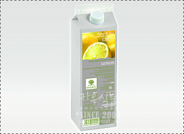 (상온퓨레) 레몬퓨레 1kg/상온보관퓨레/Ravifrut  